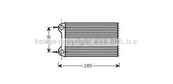 AVA QUALITY COOLING aia6254 -  Теплообменник, отопление салона